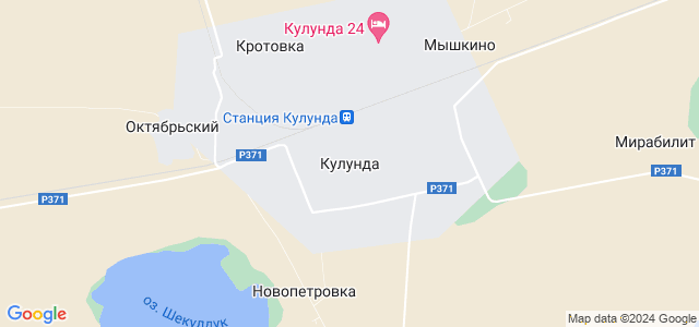 Кулунда карта гугл