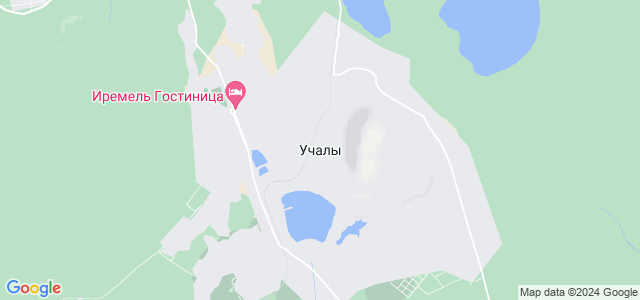 Учалы карта города с улицами