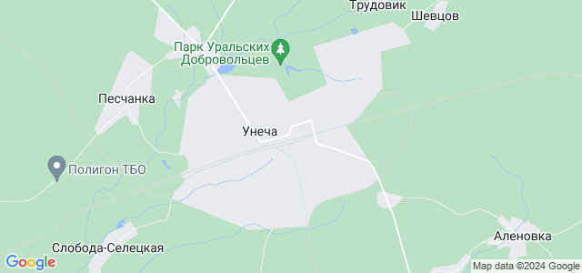 Гомель унеча карта