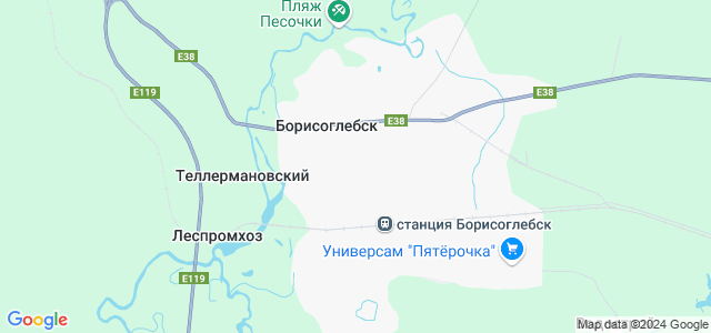 Карта г борисоглебска воронежской области с улицами и номерами домов