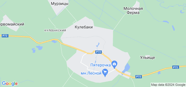 Погода в кулебаках карта