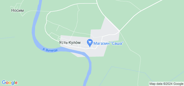 Карта усть кулом