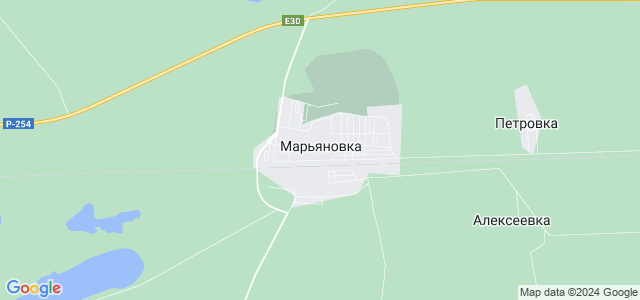 Карта марьяновка омск