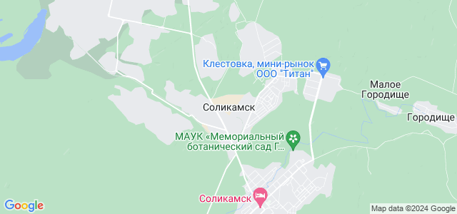 Карта осадков соликамск