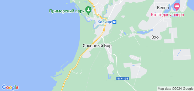 Карта сосновый бор тюмень