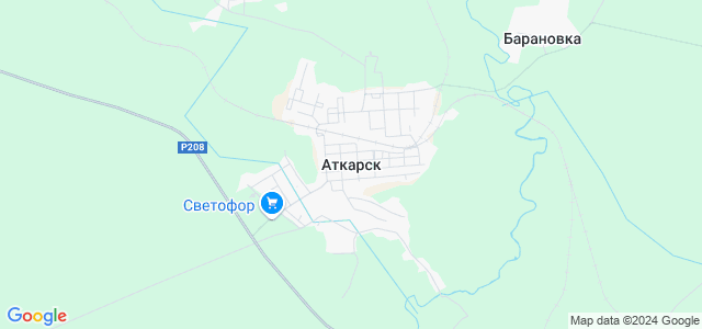 Саратов аткарск карта