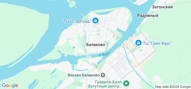 Покажи на карте балаково