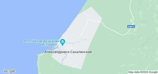 Карта александровск сахалинский