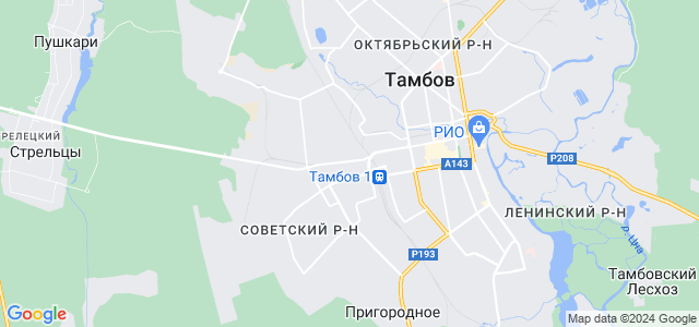 Карта тамбов пичаево